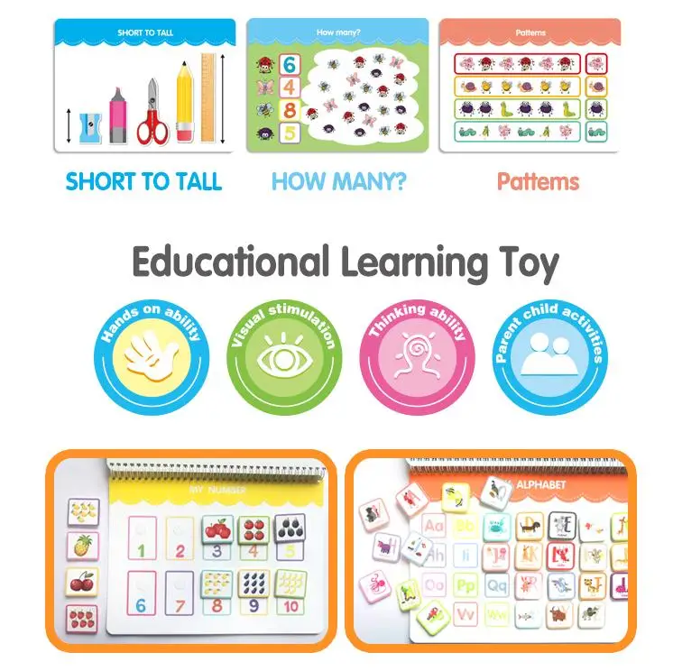 Baby Touch And Feel Board Book Kids Sensory Educational Busy Activity Learning Autism Toys Baby Quiet Books For Kids Printing