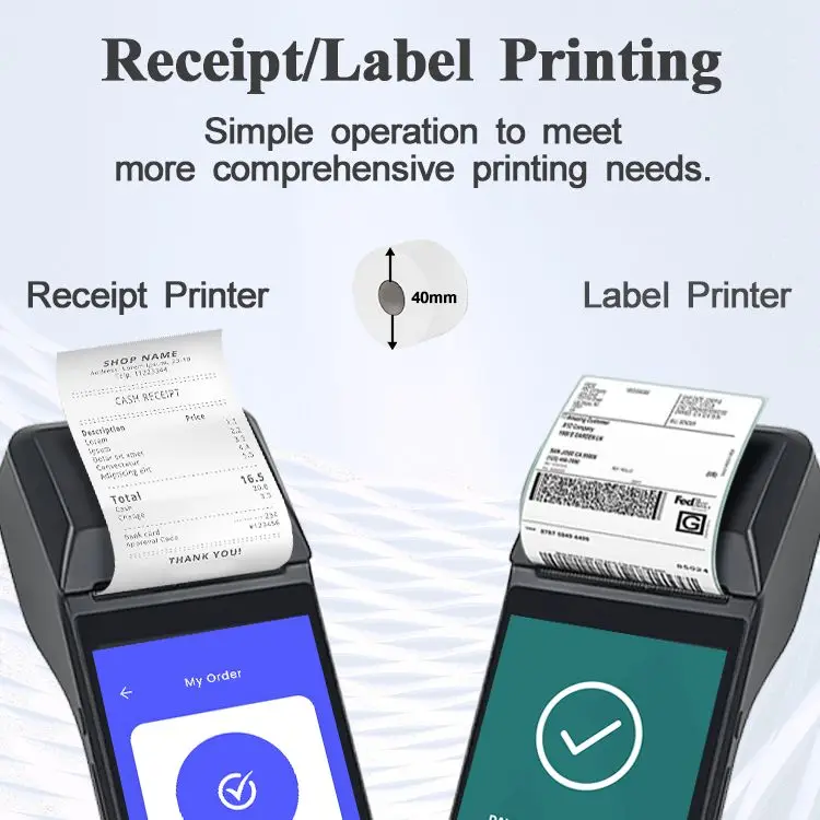 2600mAh Battery POS Price Android POS Machine Sale to Philippines Bus RFID Card Reader Z300P