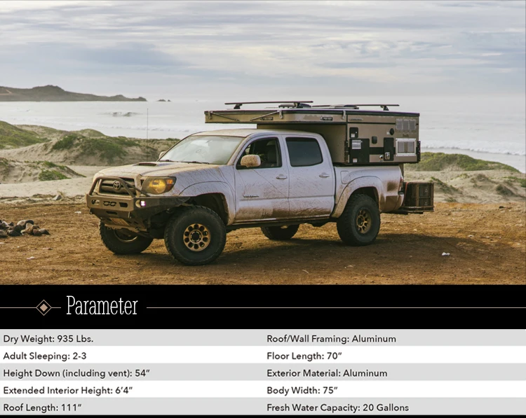 Slide in Truck Camper Factory Custom Truck Camper Trailer Offroad ...