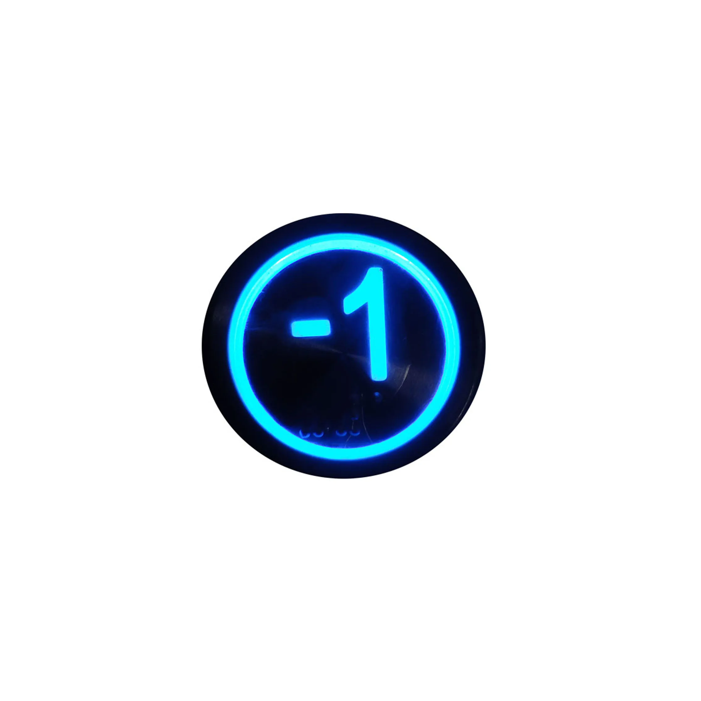 Customized Size Elevator 12mm Power Led Light Lift Touch Button