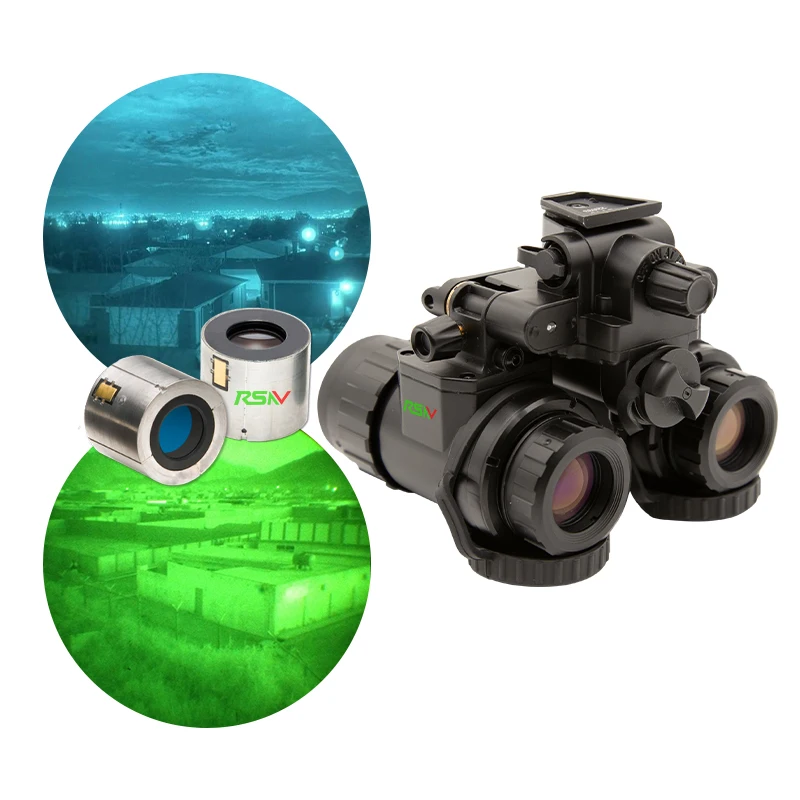 RSNV Factory Price Gen2+ Image Intensifier Tube  White/Green Phosphor SNR 25+ Night Vision Binoculars PVS31 NVG