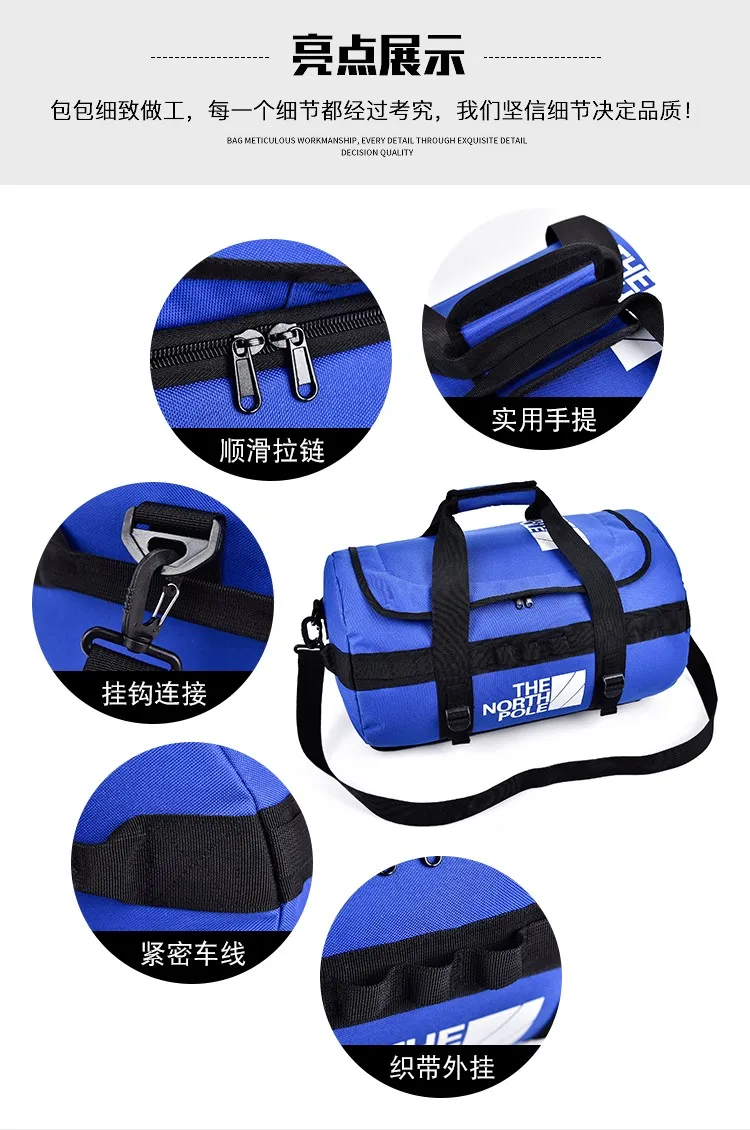 Multi-function men sports gym bag large capacity backpack custom logo women travelling duffle backpack bag waterproof travel bag