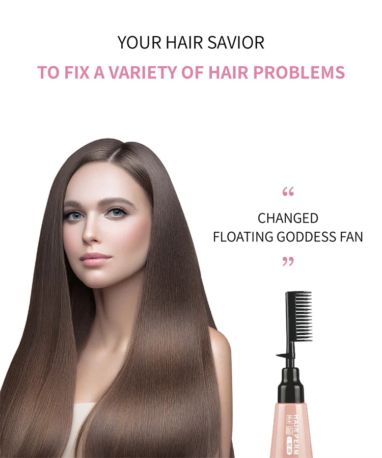 Korea Private Label Best Smoothing Hair Straightening Cream For Damaged