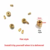 Gold flat style