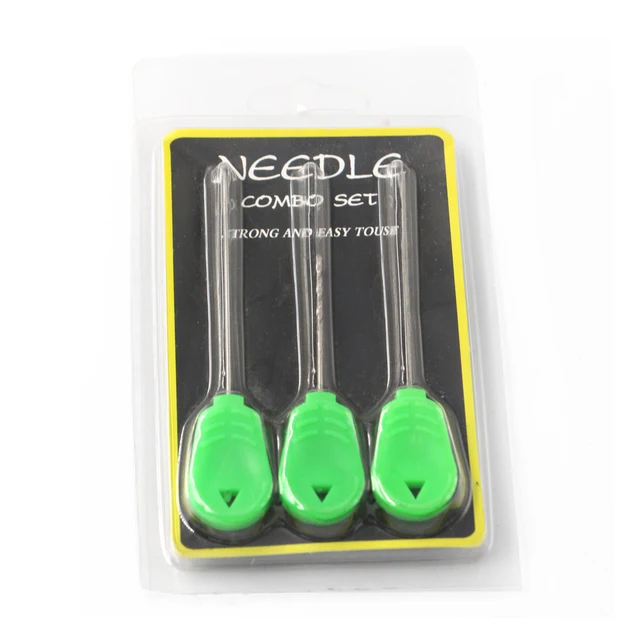 3 In 1 Combo Set Carp Fishing Rigging Bait Needle Kit Tool Set