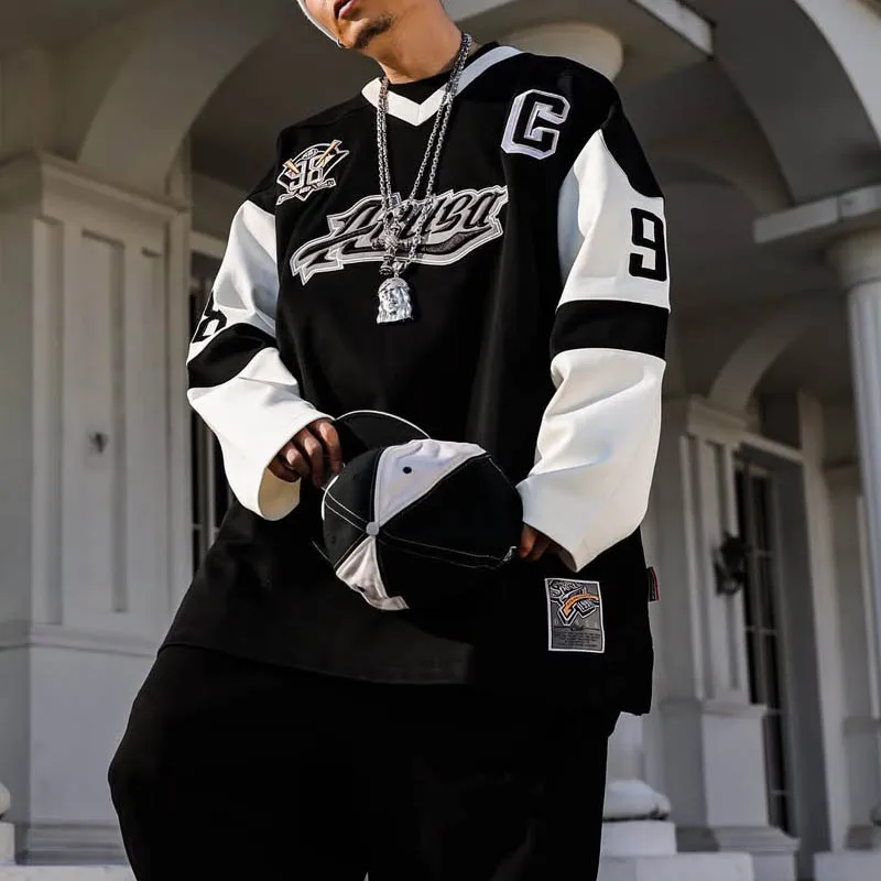 Wholesale Custom Y2K Streetwear Hip Hop Summer Retro Sweat