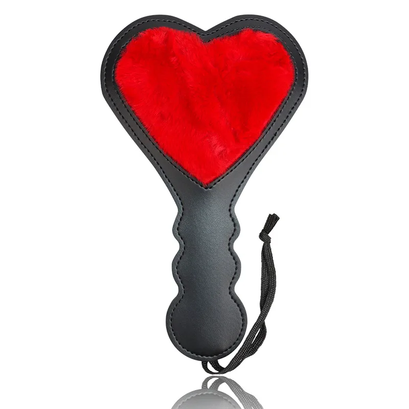 Leather Heart Paddle