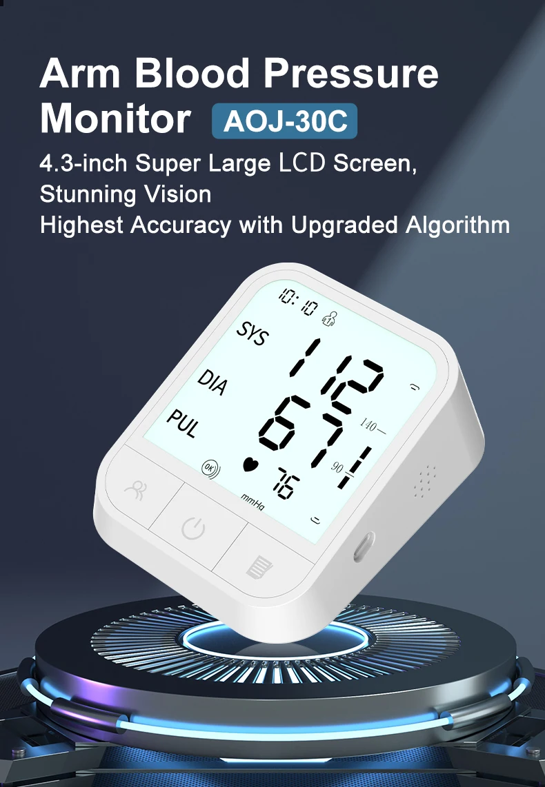 High-precision Digital BP Machine - Easy Blood Pressure Monitoring
