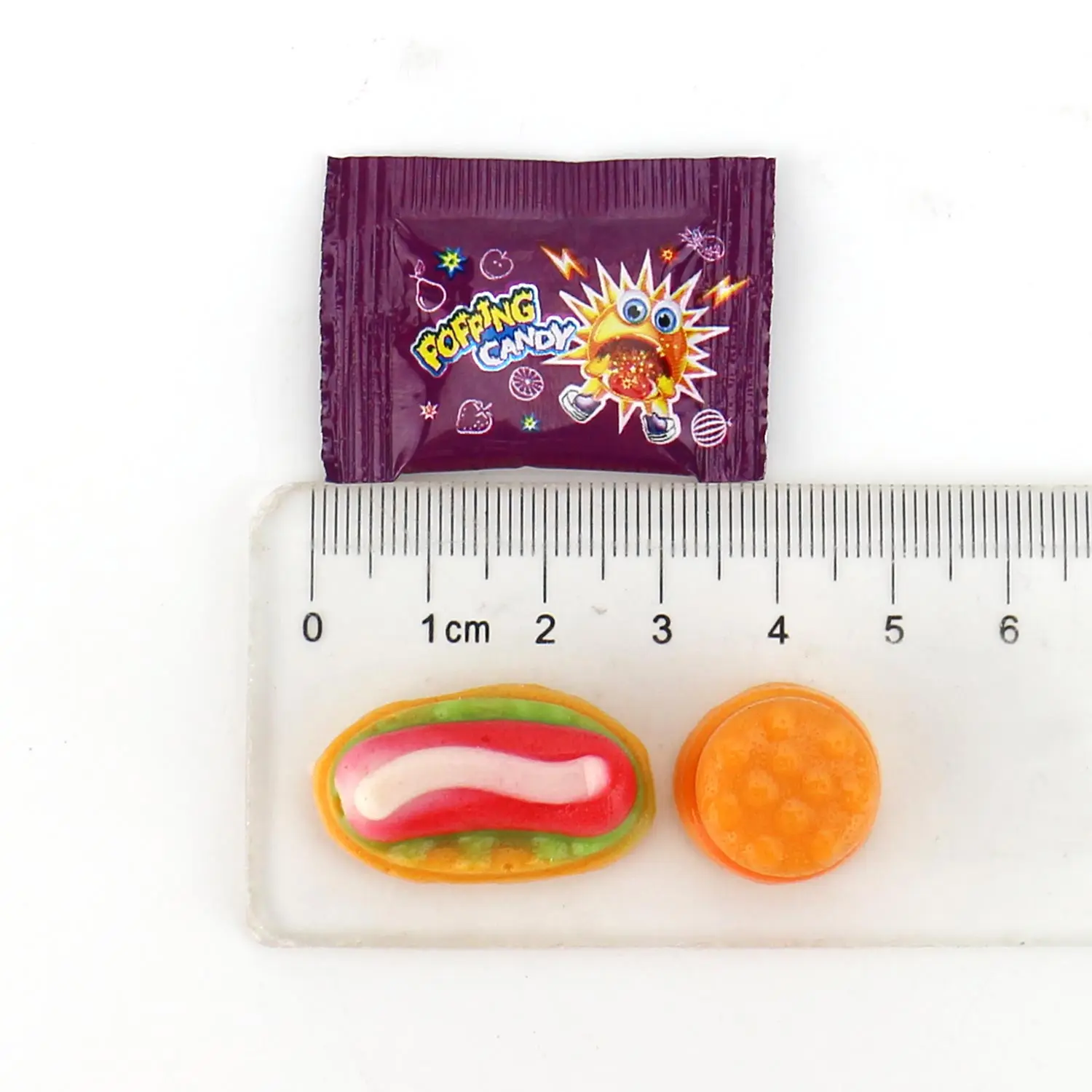 gummy with popping