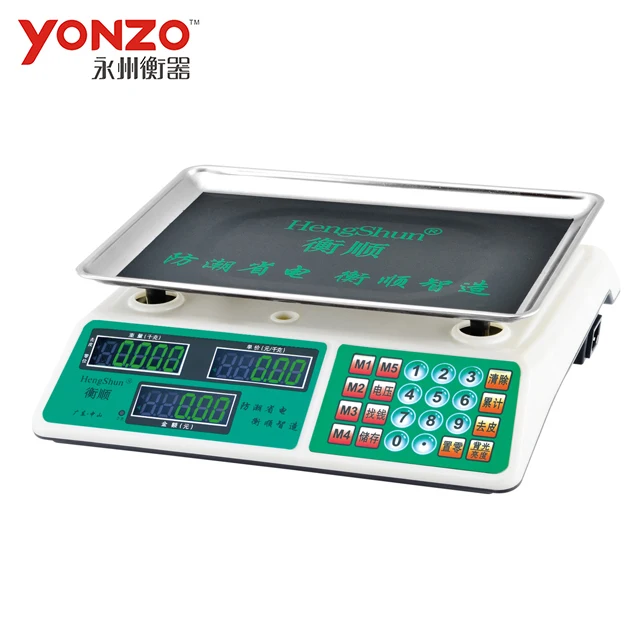 Electronic Price Computing Scale Balanza Electronica Precio with Pole