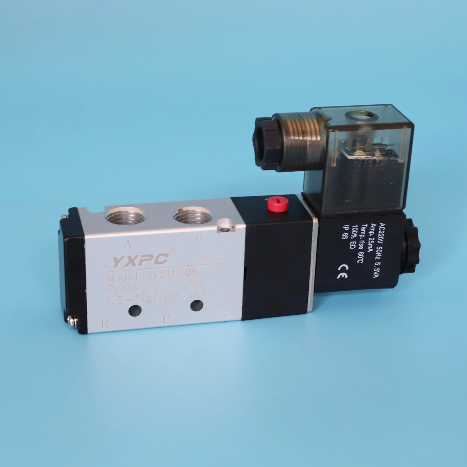 Yxpc Brand Pneumatic Valves Suppliers Aluminum 220v 110v 24v 12v 3w 1/4