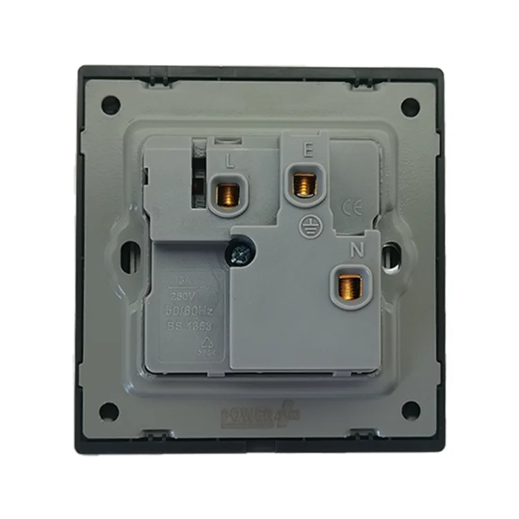 Vnx Electrical Supplies UK/BS Multi Plug Socket Wall Switch Socket Myanmar Cambodia Iraq Electrical Sockets and Switches