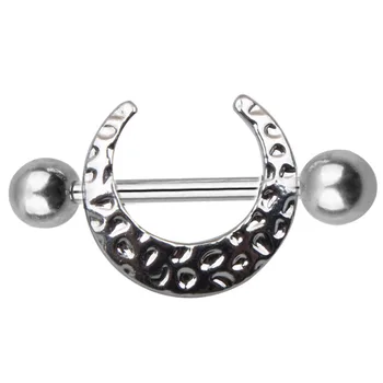 Set of 20 Nickel U-Shaped Nipple Rings Fashion Stainless Steel Body Piercing Jewelry for Women for Weddings Parties Gifts