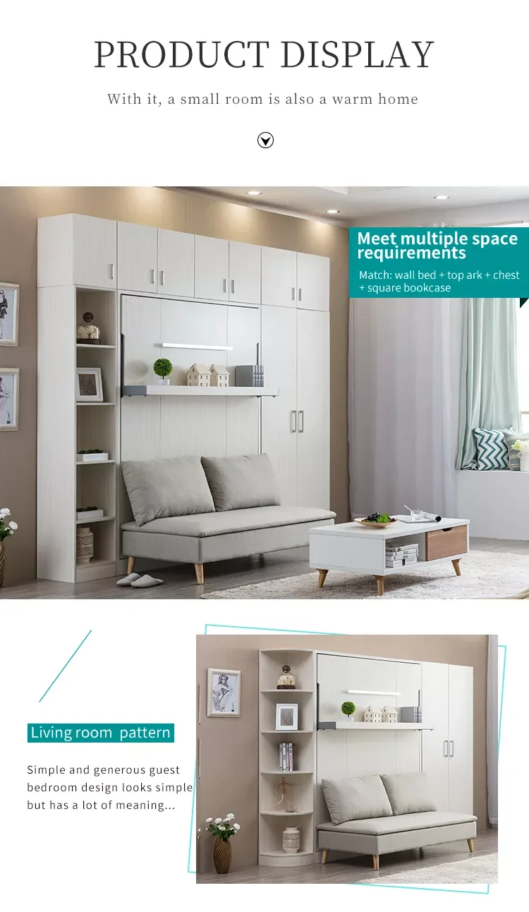 2023 New Style High Quality Murphy Bed With Sofa Buy Buy Hidden