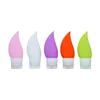Orange Silicone Refillable Bottle