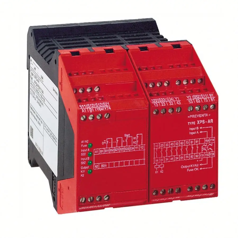 XPSVN1142HS Safety Relay Module for Emergency Stop