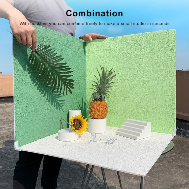 Stock Offer 60 X 60cm PVC Backdrop Board Coarse Sand Texture Cement Photography Backdrop Board