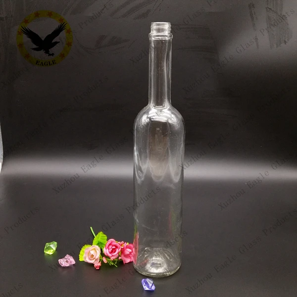 Shop Our 750 Ml Clear Glass Champagne Bottles with Screw Top
