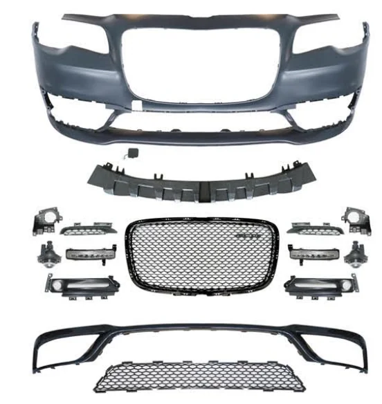 Manufacturer Bumper Assembly Bumper Parts Car Front Bumper Kit for Chrysler 300S 2015 2016 2017 2018 2019 2010 2021 2022 2023