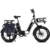 Grey Gemini + Basket Set + Pannier Bag