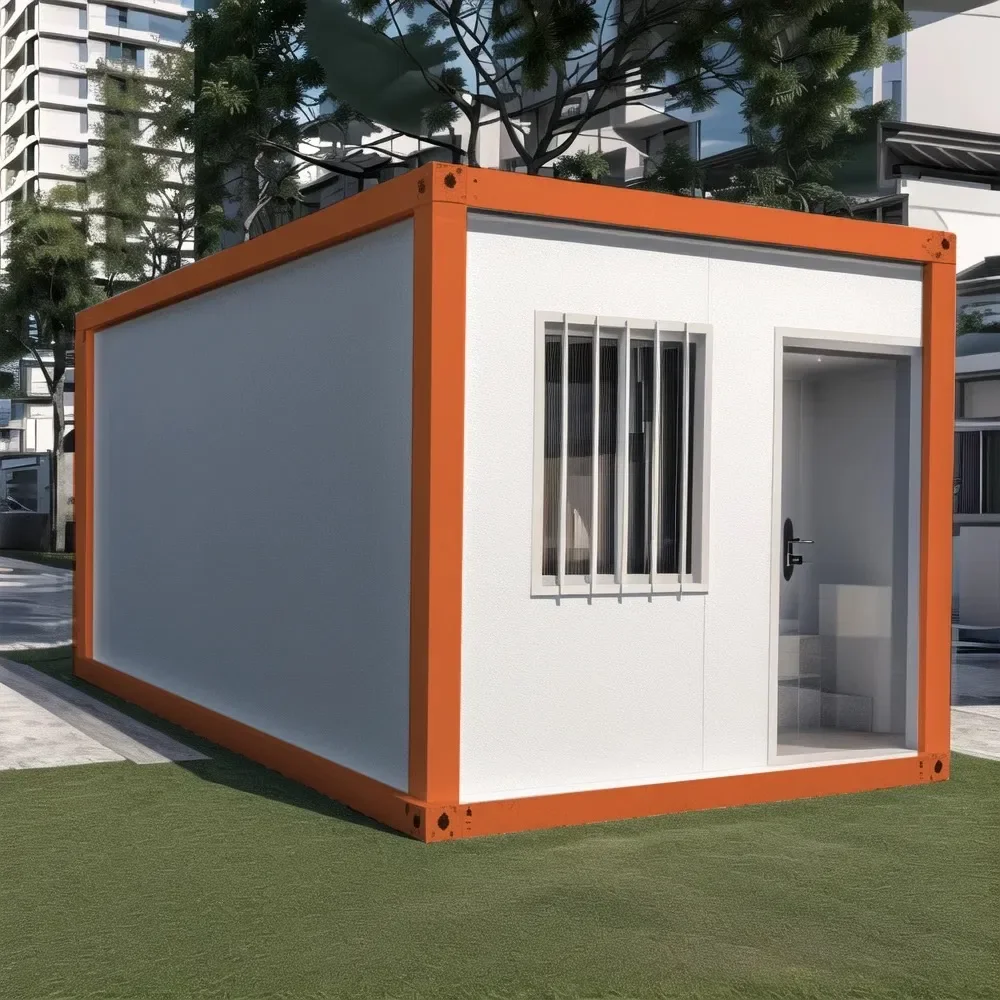 Houses  20ft Prefabricated Portable Modular Garden Shed Container House   China Factory Direct Sales