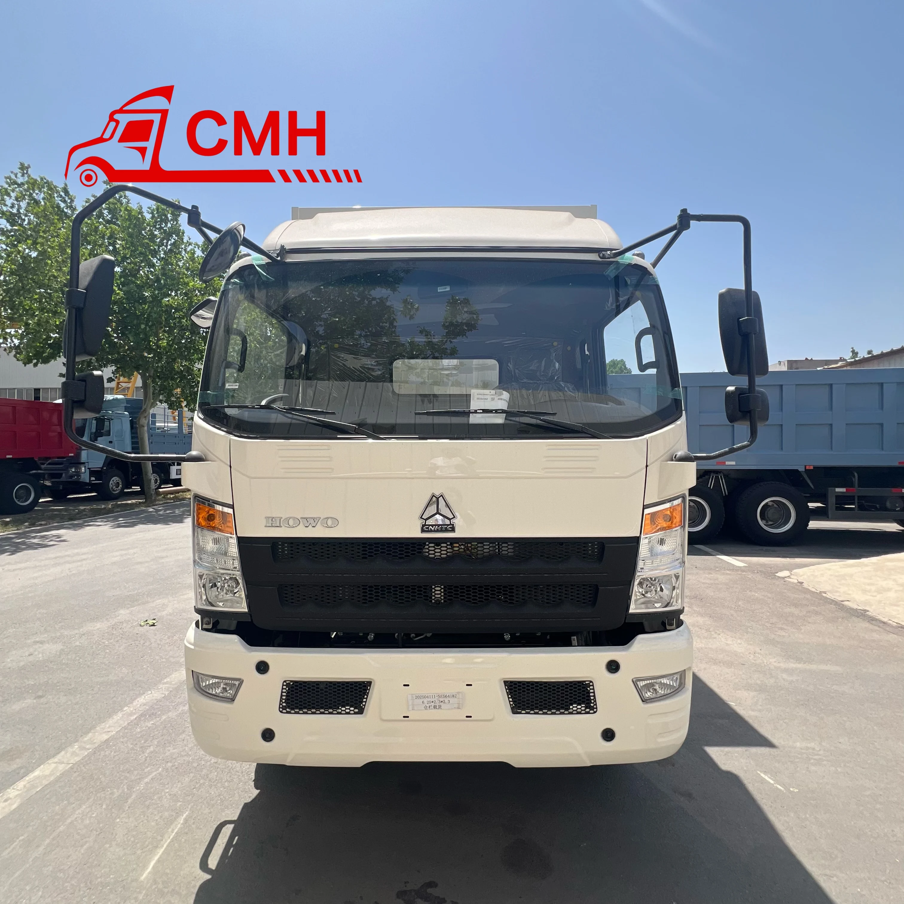 CNHTC HOWO 4x2 5 Ton 10Ton Euro 2 Van Truck Diesel Engine LHD < 150hp Manual Light Duty Van Cargo Truck Truck details
