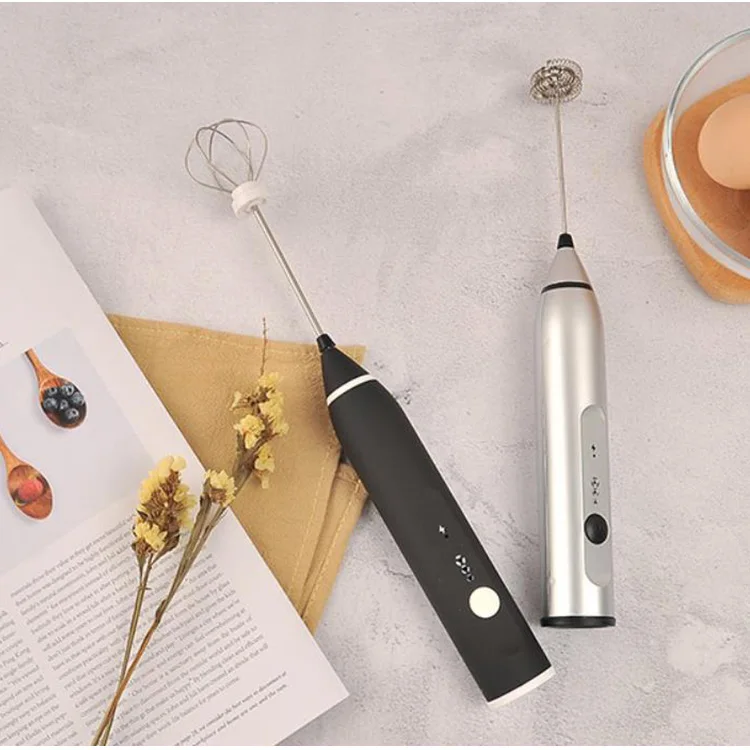 Кухонная бытовая техника, кухонный Электрический измельчитель молока из нержавеющей стали, измельчитель яиц, Usb Перезаряжаемый миксер, измельчитель молока