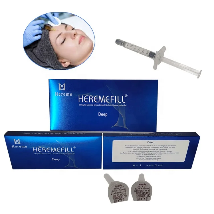 2ml GMP plant cross linked hyaluronic acid filler anti wrinkle injection buy injectable dermal fillers