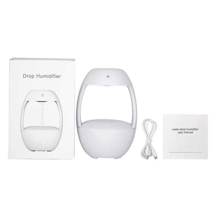 Anti Gravity Water Drop Aroma Diffuser Single Arm New Design Anti-gravity Air Humidifier Yoga Diffuser