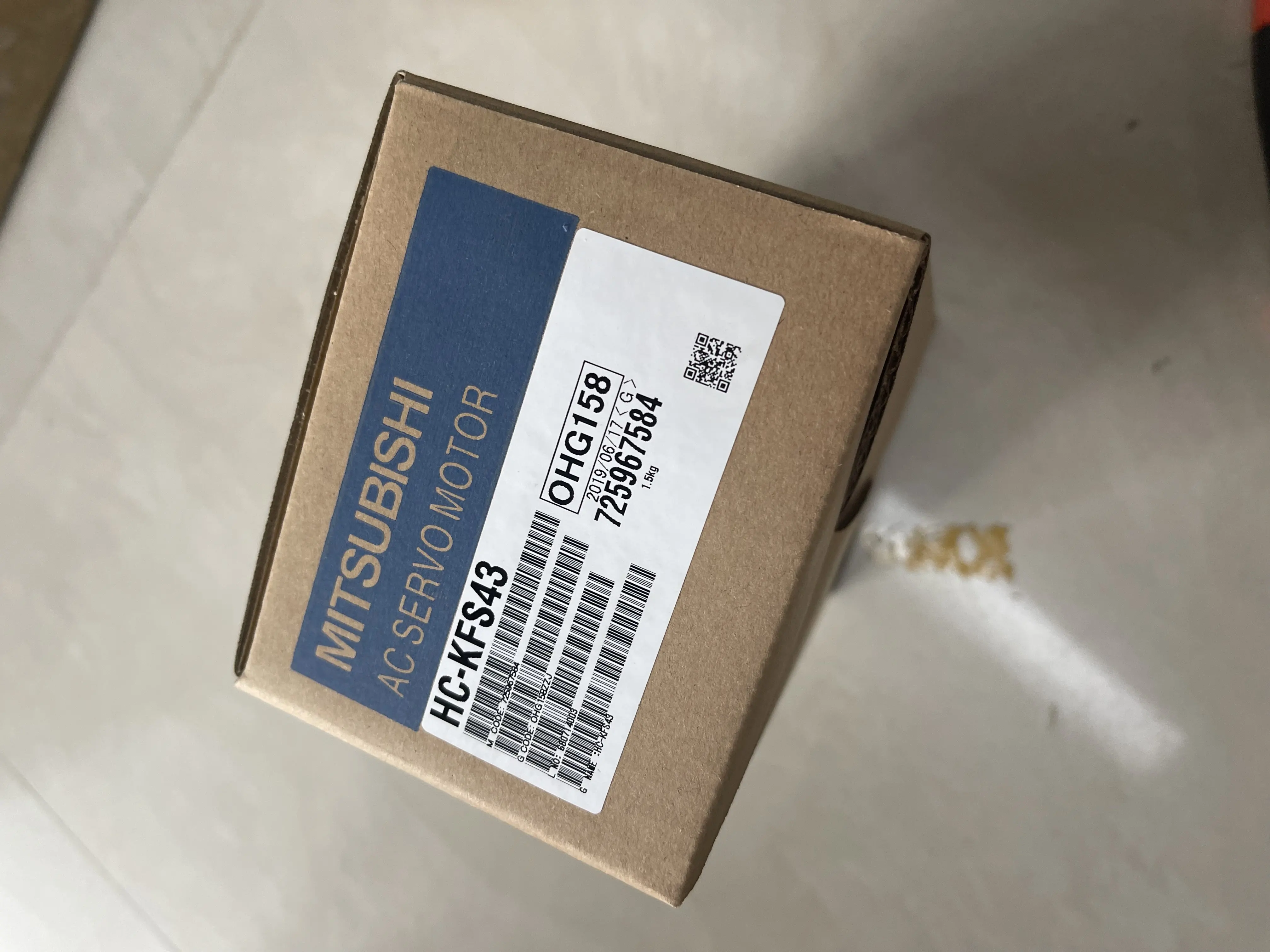 Mitsubishi AC Servo Motor HC-KFS43