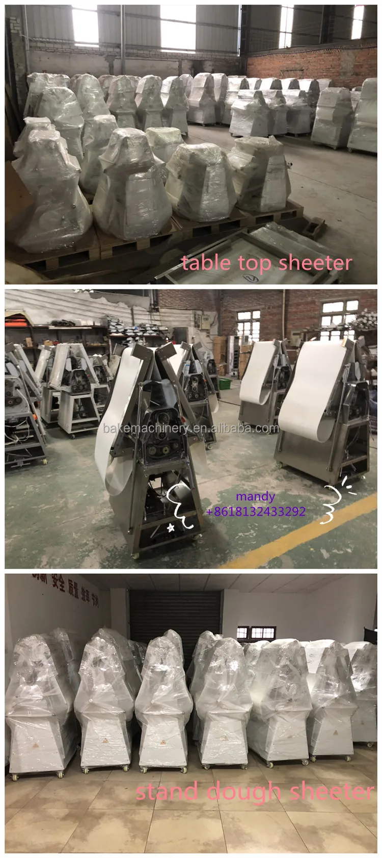 dough sheeter factory