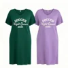 Purple and Green