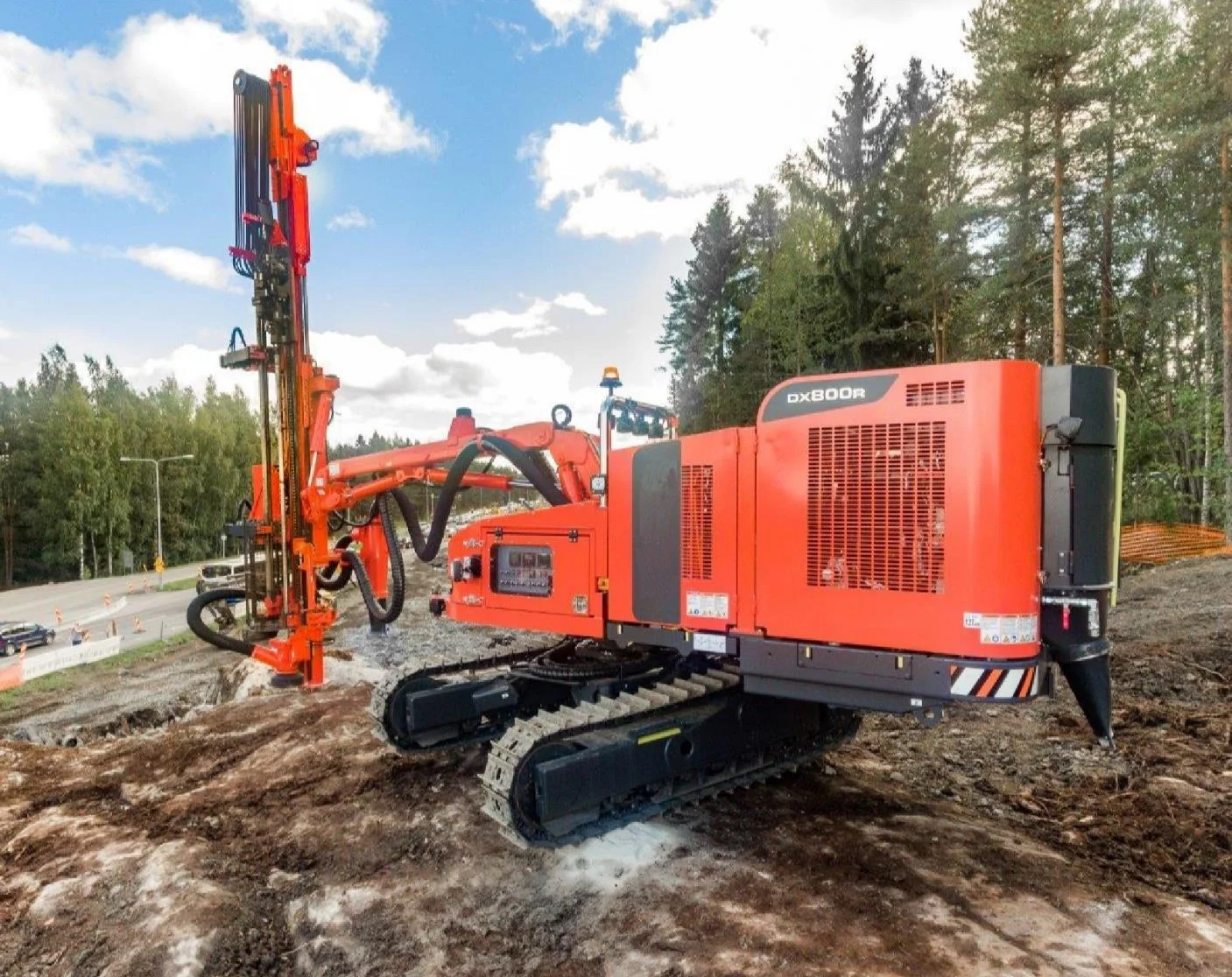 Surface Blast Project Hydraulic Drill Rig Development Machine Mobile ...