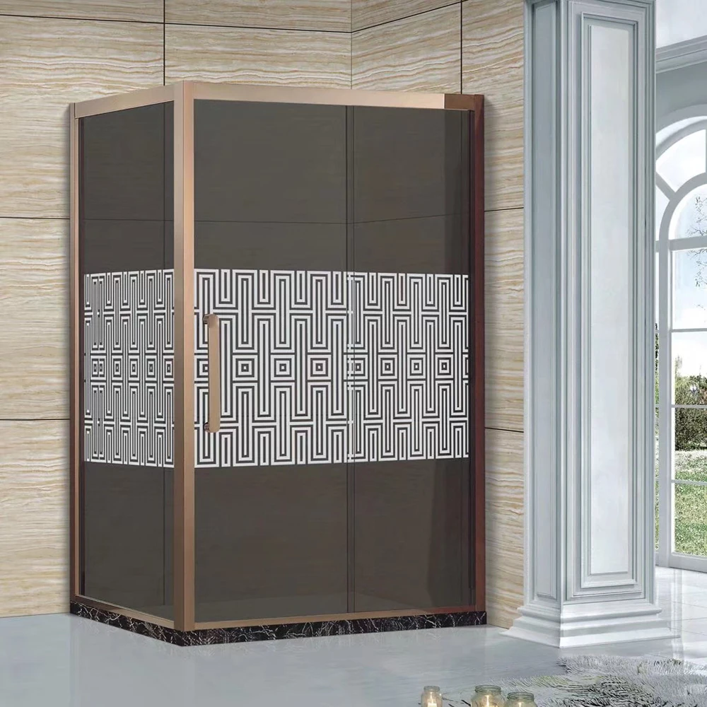 New Arrival European Frame Smooth Sliding Door enclosure Custom Portable Steam Shower Room