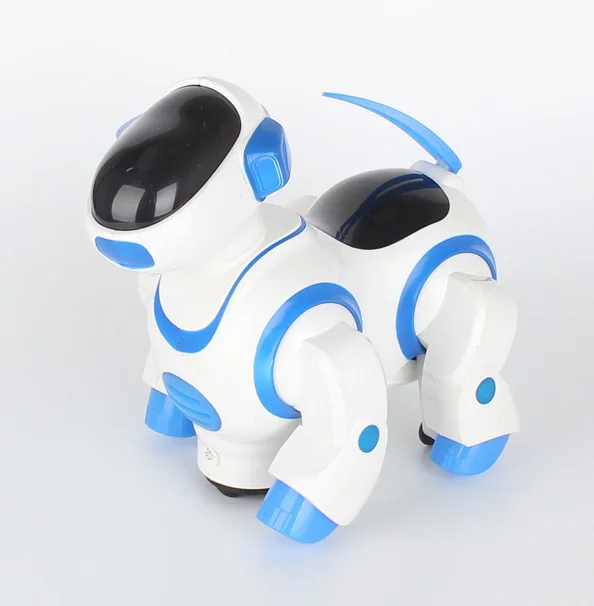 Лидер продаж, умные игрушки-роботы для собак, электронные питомцы, щенки, прогулки, танцы, игрушки для собак с подсветкой и звуком для детей