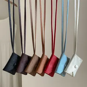 Custom Designer Ladies Cross Body Bag Women'S Card Wallets Pu Leather Suede Mini Purses Wallet for Girls