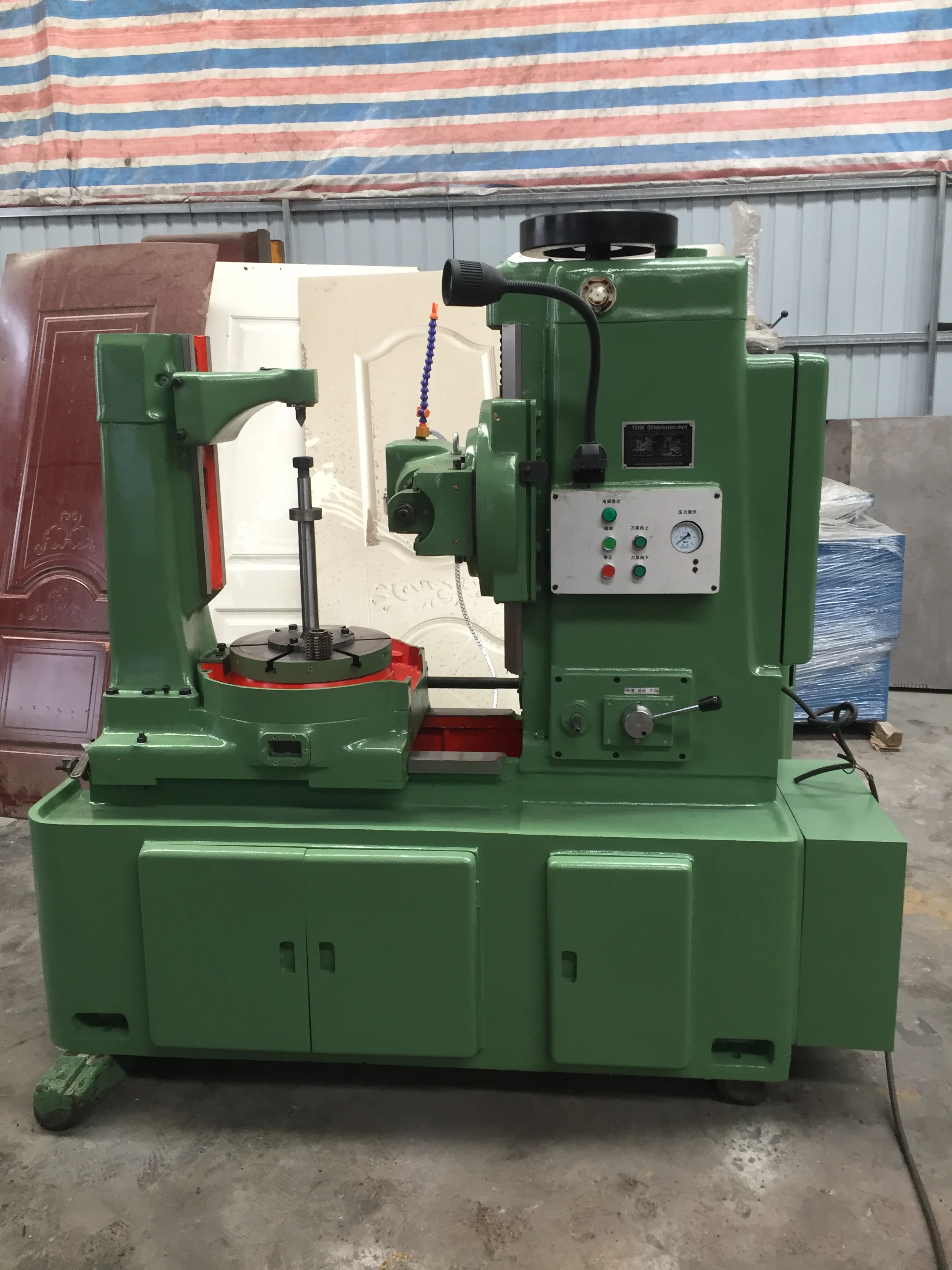 Automatic Gear Hobbing Machine Gear cutting machine Y3150 Small Vertical gear hobber machine