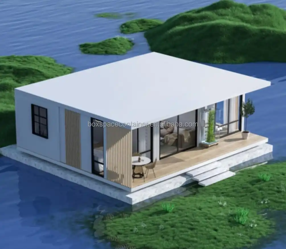 BOX SPACE Steel Detachable Container Home Customizable Size Modern Design Two Bedroom Layout CE Certified 15-20 Apartment House
