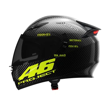 Hot Selling Unisex Universal Dual Visor Modular ABS Racing Helmet Factory's New Condition Motorcycle Helmets