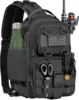 Mochila bandolera caqui