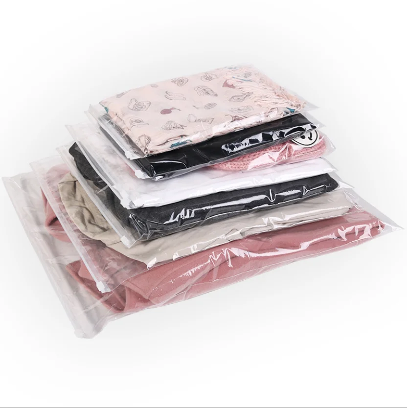 custom clear clothing bags