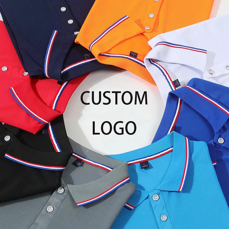 Blue corner on sale polo shirt design