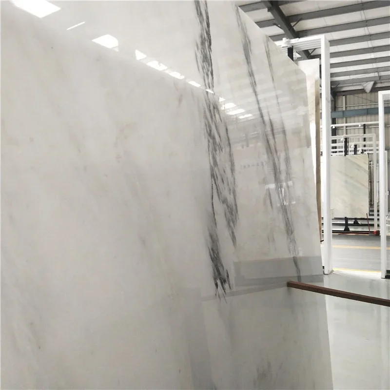 product slab morden design landscape ink china white color grey vein marble for house indoor wall tiles decoration-4