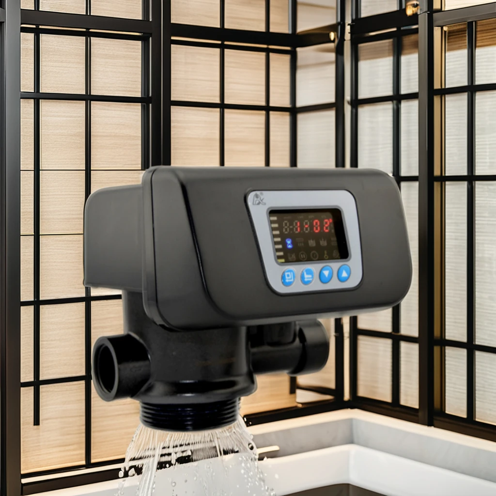 Runxin 220V Automatic Water Softener Control Valve with Core Bearing Component 1-Year Warranty