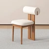 Light Walnut+White Leather