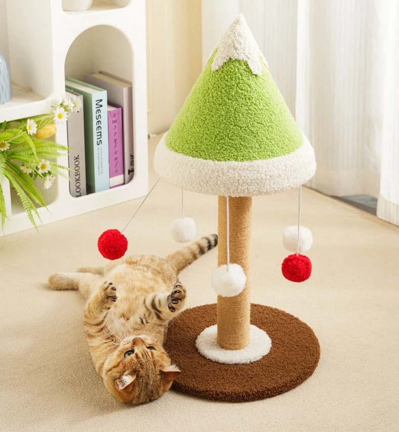 Cat Climbing Frame Grab and Play a cat Scratch Board Toy Rope Grab Column Catch cat Products manufacture