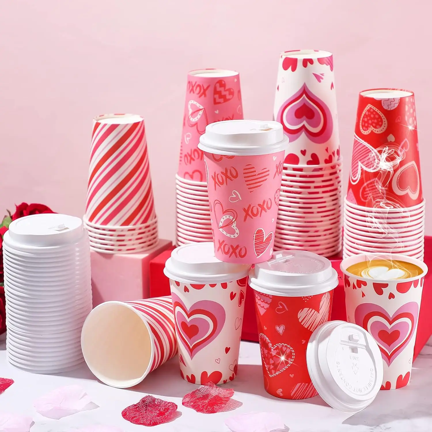 Disposable Eco Friendly Beverage Cups Coated Drinking Coffee Juice Single Wall Paper Cup For party