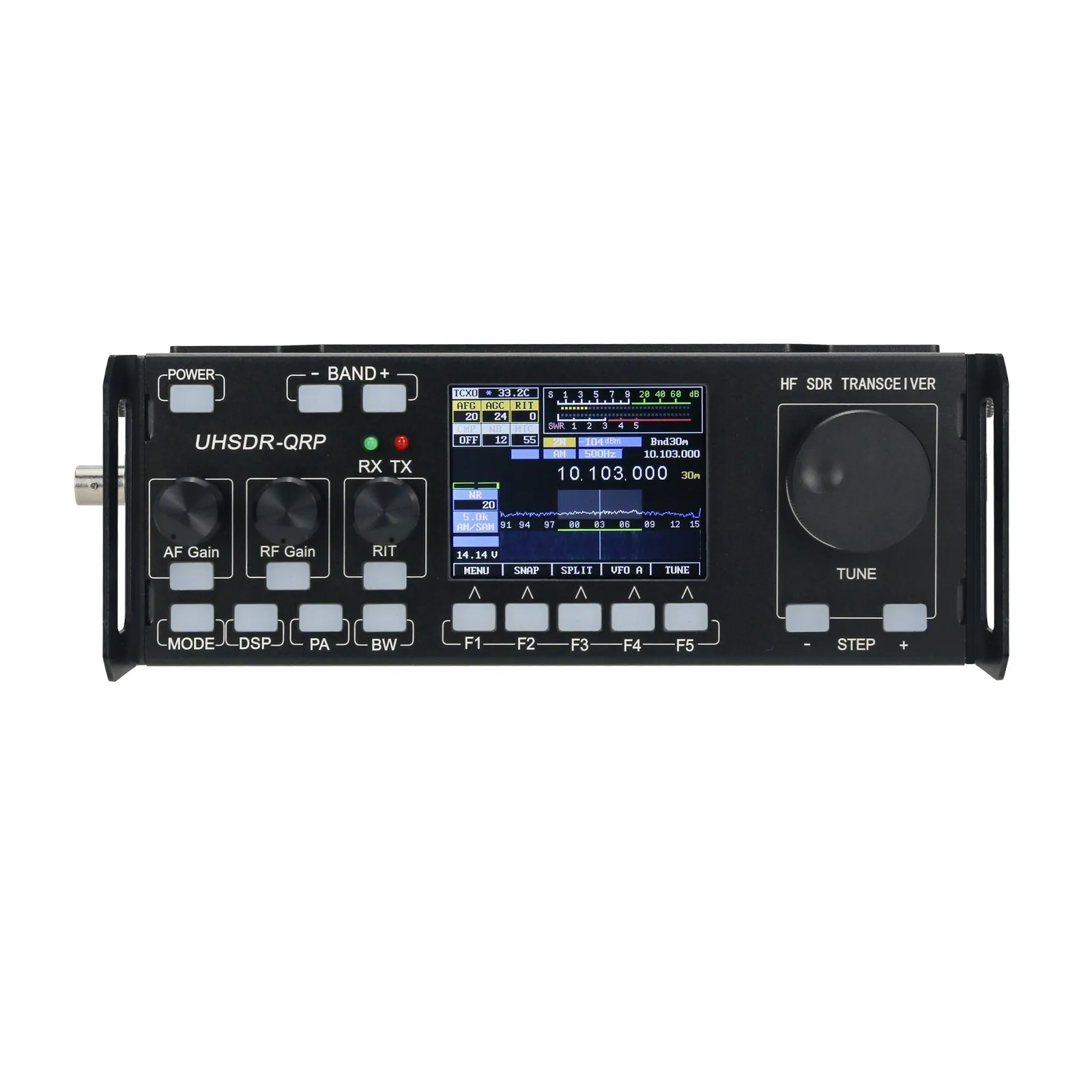 HamGeek MCHF V0.6.3 HF SDRトランシーバーQRPトランシーバー