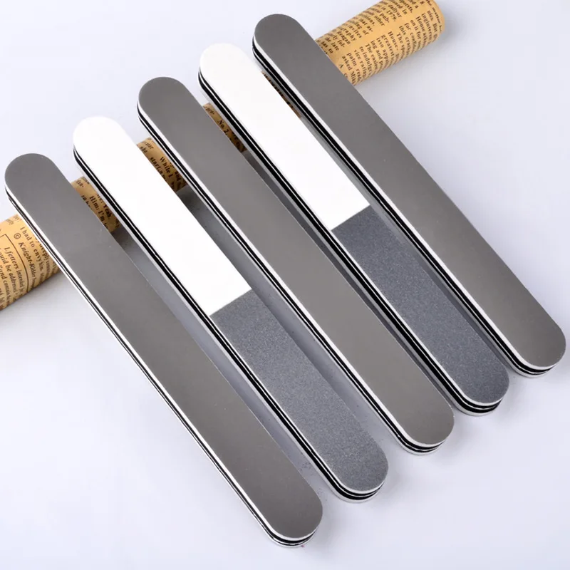 Лучшие продажи продуктов Профессиональный пилочки для ногтей ЕВА губка файл 100/180 новый оригинальный золотой поставщика