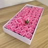 Cabeza de flor grande de tres capas [rosa]